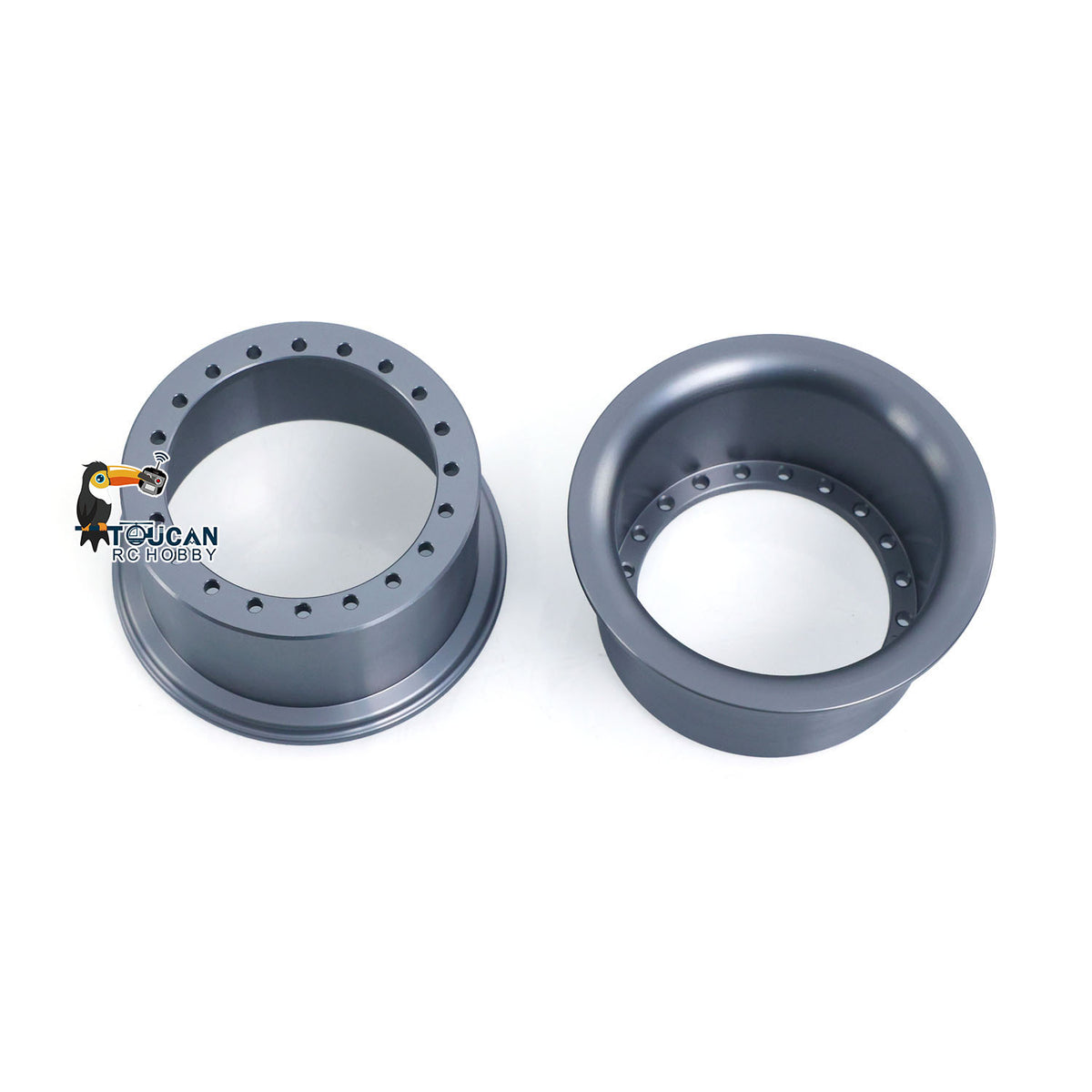 TOUCAN RC HOBBY JDM 198S Metal Front/Rear Axle/Wheel Hub Accessories for 1/14 RC Hydraulic Loader DIY Modified Vehicle Scale Model