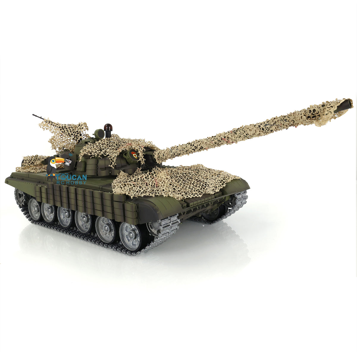 1/16 Maßgeschneiderter Heng Long TK7.0 Ferngesteuerter, fahrbereiter BB IR T72 Panzer 3939 Metallketten Räder FPV Rauch Sound