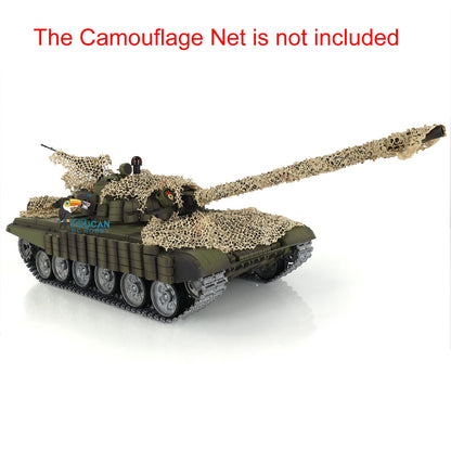 Henglong 1/16 TK7.0 Russian T72 RTR RC Tank 3939 with BB IR 360 Degrees Turret Smoke Metal Tracks Gearbox Sprockets Idlers Road Wheels