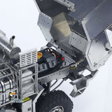 T815 3Speed 1/14 RC Off Road Military Truck Metal Body Remote Control 8*8 Transport Vehicle Flysky ST8 Radio Light Sound