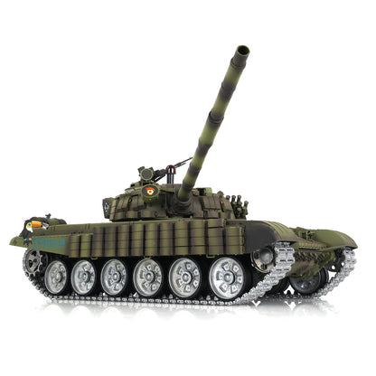 1/16 Maßgeschneiderter Heng Long TK7.0 Ferngesteuerter, fahrbereiter BB IR T72 Panzer 3939 Metallketten Räder FPV Rauch Sound