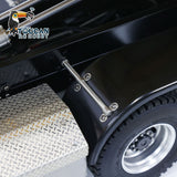 1/14 8X8 RC Hydraulic Wrecker Truck 2Speed Remote Control Road Rescue Vehicle CNC Axle Differential Locks Light System Battery