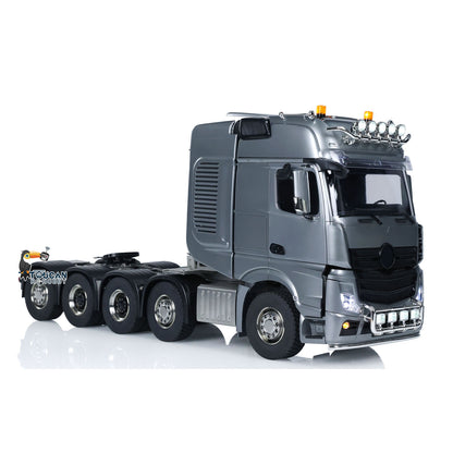 1/14 Ferngesteuerter Sattelschlepper 3363 LKW 10x10 Metallchassis Betriebsbereiter LKW Emuliertes Modell Lichter Geräusche 3-Gang-Getriebe