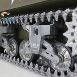 Henglong 1/16 Customized TK7.0 USA M4A3 Sherman Remote Controlled RTR Tank 3898 360 FPV Barrel Recoil Metal Road Wheels
