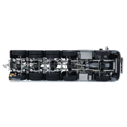 1/14 Ferngesteuerter Sattelschlepper 3363 LKW 10x10 Metallchassis Betriebsbereiter LKW Emuliertes Modell Lichter Geräusche 3-Gang-Getriebe