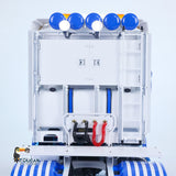 Unitru 04 10x10 Metal Chassis SC 3Speed 1/14 RC Tractor Truck RTR Remote Control Lorry Car Smoke Light Sound ST8 Radio Battery