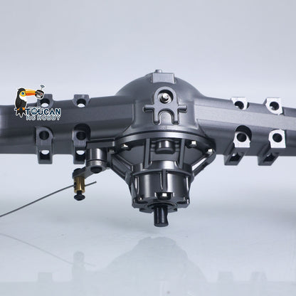 TOUCAN RC HOBBY JDM 198S Metal Front/Rear Axle/Wheel Hub Accessories for 1/14 RC Hydraulic Loader DIY Modified Vehicle Scale Model