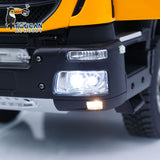 1/14 8X8 RC Hydraulic Wrecker Truck 2Speed Remote Control Road Rescue Vehicle CNC Axle Differential Locks Light System Battery