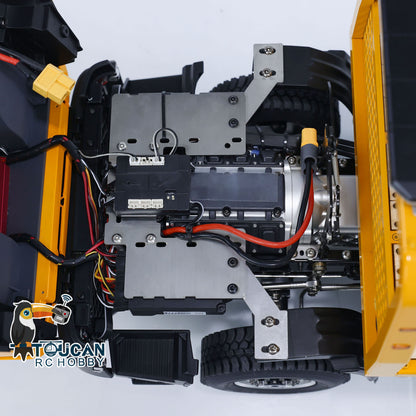 1/14 8X8 RC Hydraulischer Abschleppwagen 2-Gang-Fernbedienung Straßenrettungsfahrzeug CNC-Achsdifferentialsperren Lichtsystem Batterie