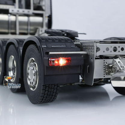 1/14 Ferngesteuerter Sattelschlepper 3363 LKW 10x10 Metallchassis Betriebsbereiter LKW Emuliertes Modell Lichter Geräusche 3-Gang-Getriebe