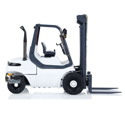 1/14 Skala RC Hydraulische Gabelstapler Metall Rädern Transfer Fahrzeug RTR Folk Lift Truck Licht Sound