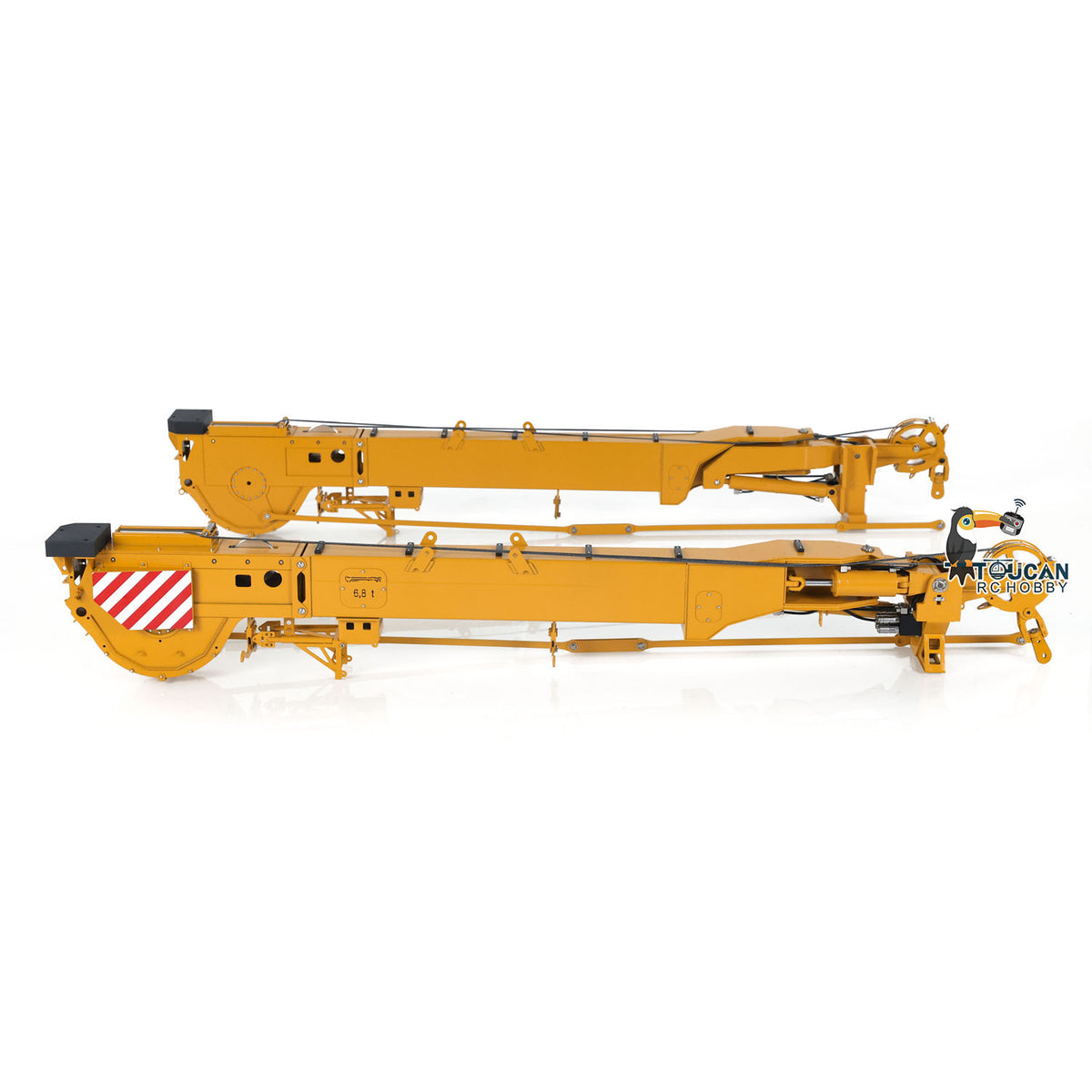 Superlift für Eyewhale 1/14 RC Hydraulikkran-LKW Y-Flügel-Kran-Upgrade-Teile lackiert und montiert