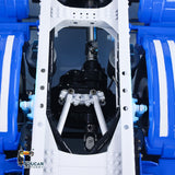 Unitru 04 10x10 Metal Chassis SC 3Speed 1/14 RC Tractor Truck RTR Remote Control Lorry Car Smoke Light Sound ST8 Radio Battery