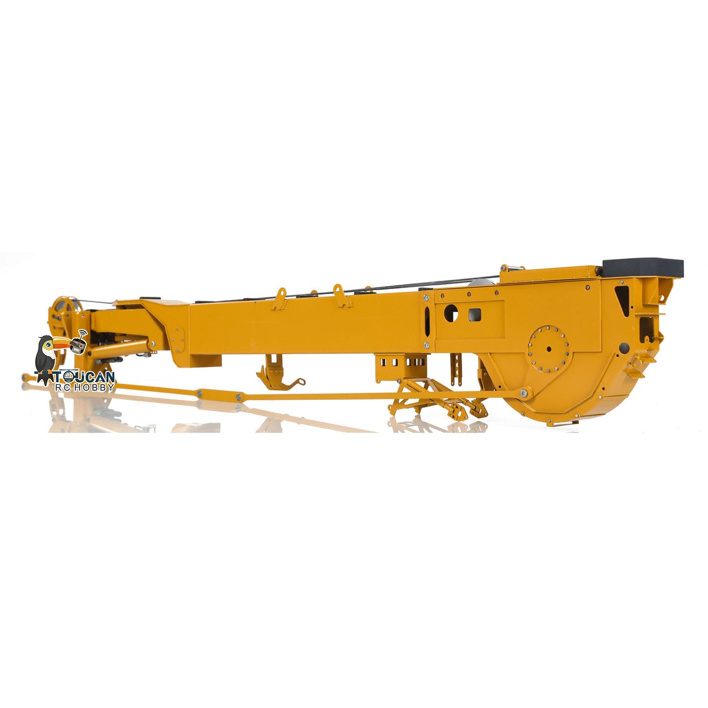 Superlift für Eyewhale 1/14 RC Hydraulikkran-LKW Y-Flügel-Kran-Upgrade-Teile lackiert und montiert