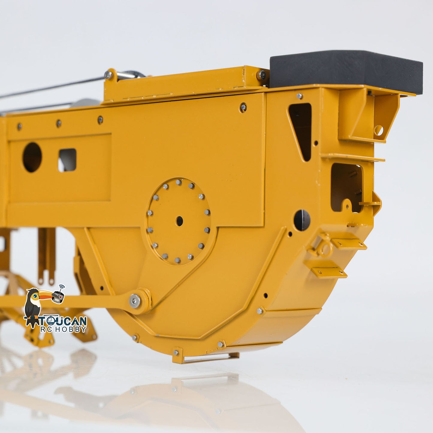 Superlift für Eyewhale 1/14 RC Hydraulikkran-LKW Y-Flügel-Kran-Upgrade-Teile lackiert und montiert