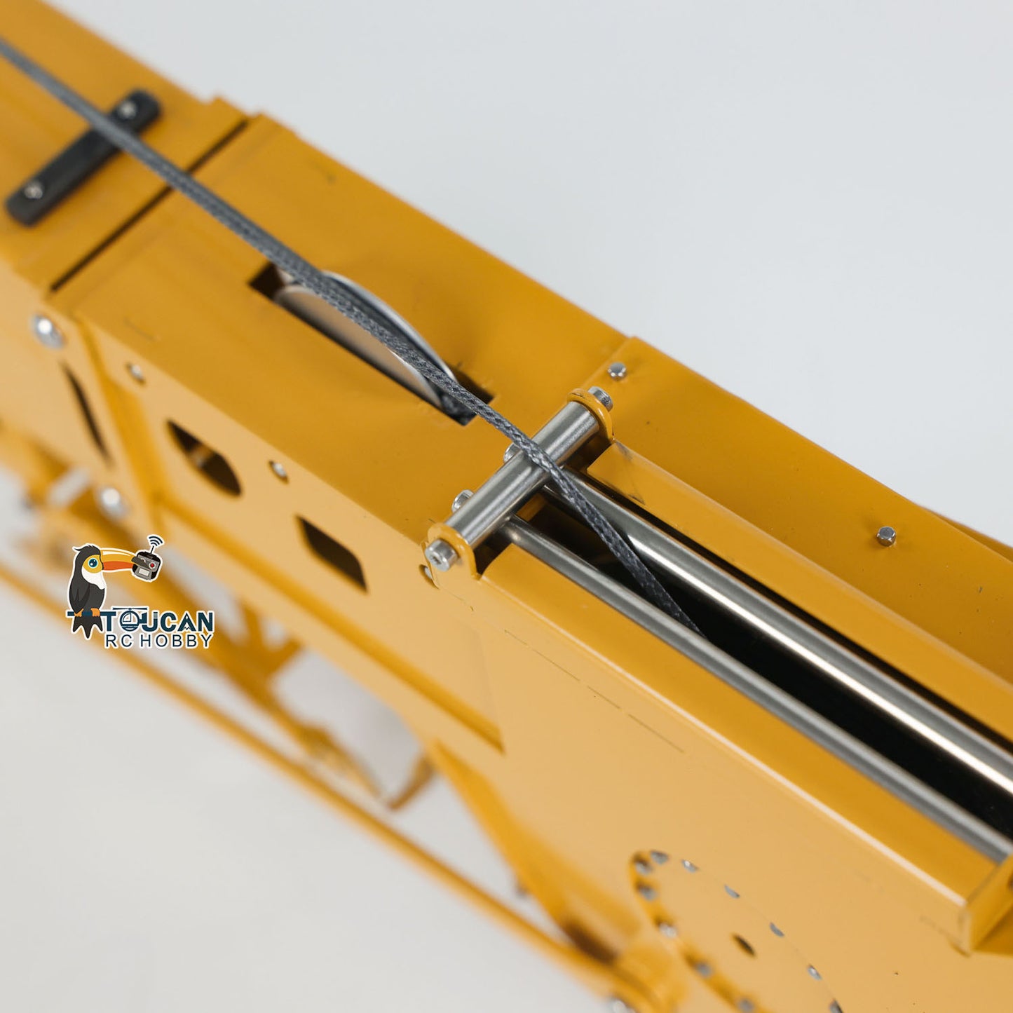 Superlift für Eyewhale 1/14 RC Hydraulikkran-LKW Y-Flügel-Kran-Upgrade-Teile lackiert und montiert