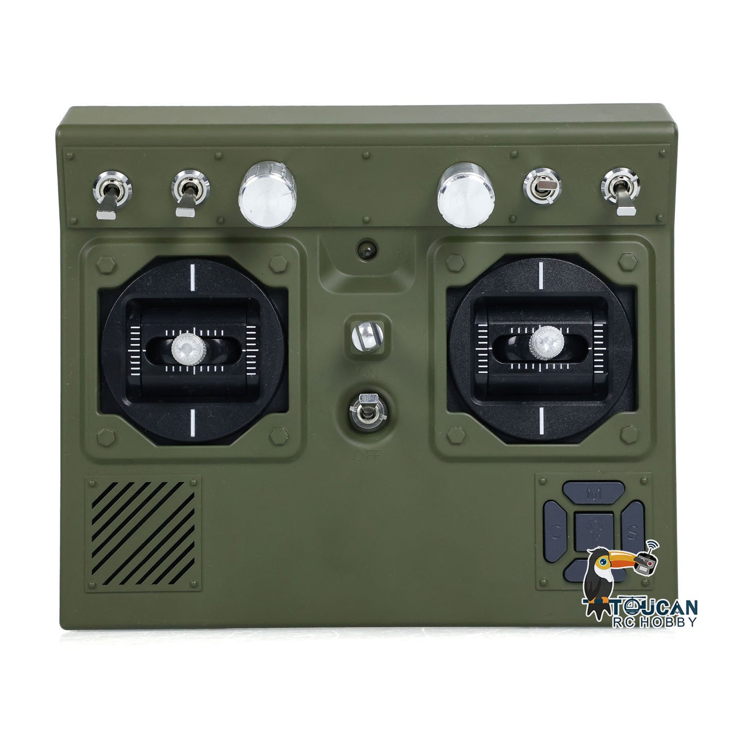 CoolBank 1/16 Radio Control Tank M8 HMC Scott Light Self-Propelled Howitzer RC Model 360degree Turret Rotary Smoke Sounds Lights RTR