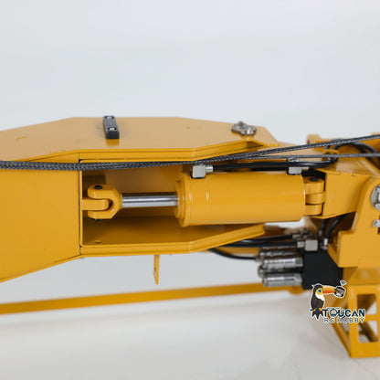Superlift für Eyewhale 1/14 RC Hydraulikkran-LKW Y-Flügel-Kran-Upgrade-Teile lackiert und montiert