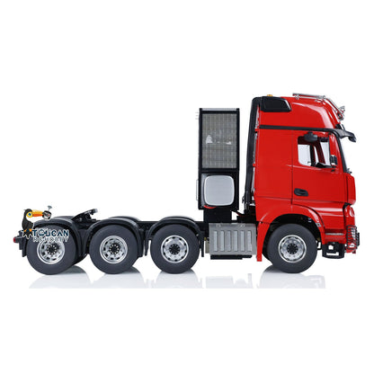 TOUCAN RC HOBBY  Metal Differential Lock Axles 3Speed Gearbox 8X8 1:14 RC Tractor Truck 3363 Radio Control Lorry Cars