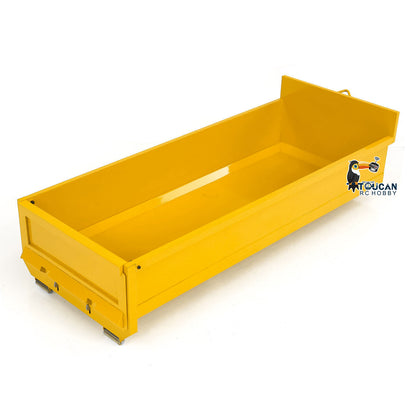 TOUCAN RC HOBBY  1/14 Metal U Shape High Bucket/Short Bucket/Timber Flatbed Spare Parts for RC Roll On/Off Dumper Engineering Model