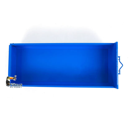 TOUCAN RC HOBBY  1/14 Metal U Shape High Bucket/Short Bucket/Timber Flatbed Spare Parts for RC Roll On/Off Dumper Engineering Model