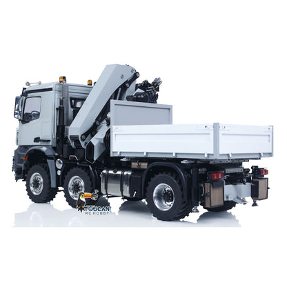 In Stock TOUCAN RC HOBBY 3363 Metal 1/14 2.4GHz Remote Control Tractor Truck Hydraulic Crane Fly Jib Arm 4151 AK 6*6 RC Agriculture Lorry Paladin PL18EV