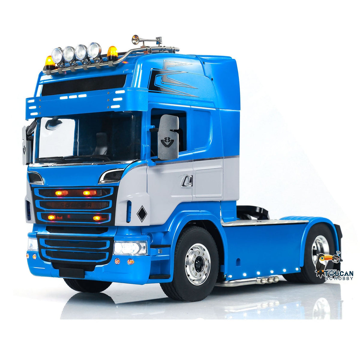 TOUCAN RC HOBBY 4X4 1/14  RC Tractor Truck DIY Customized Remote Control Car Metal Chassis