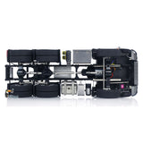 RTR 1/14 RC Tractor Truck Radio Battery Metal NO Lock Differential Axles 2Speed Gearbox 6*6 Lorry Car Model for TAMIYA Trailer