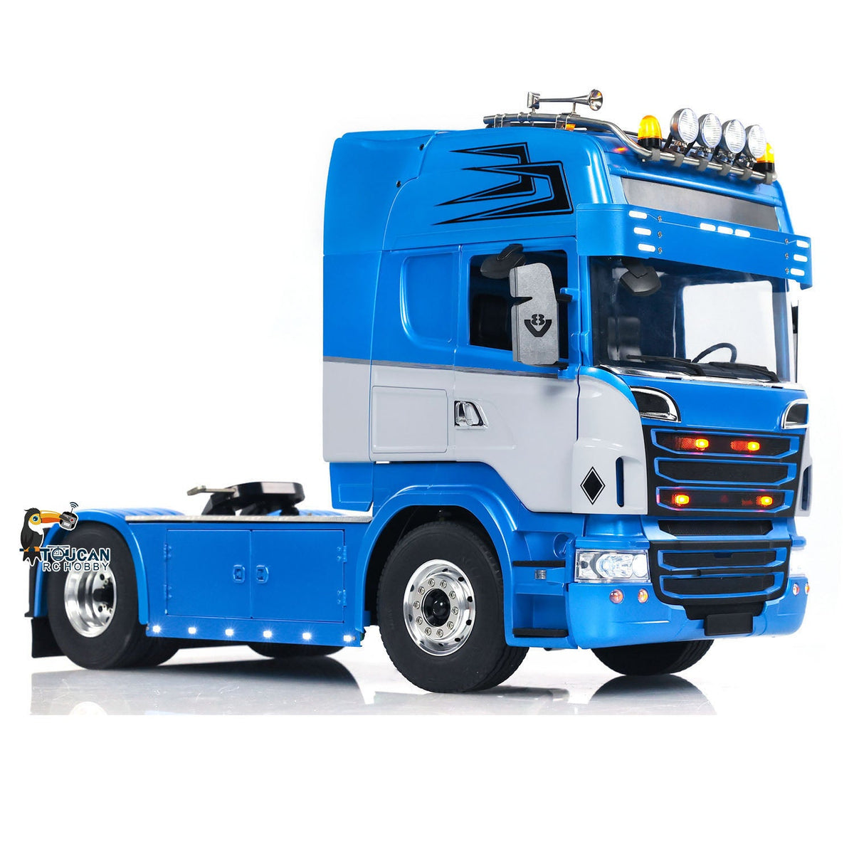 TOUCAN RC HOBBY 4X4 1/14  RC Tractor Truck DIY Customized Remote Control Car Metal Chassis