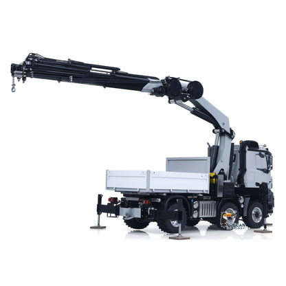 In Stock TOUCAN RC HOBBY 3363 Metal 1/14 2.4GHz Remote Control Tractor Truck Hydraulic Crane Fly Jib Arm 4151 AK 6*6 RC Agriculture Lorry Paladin PL18EV