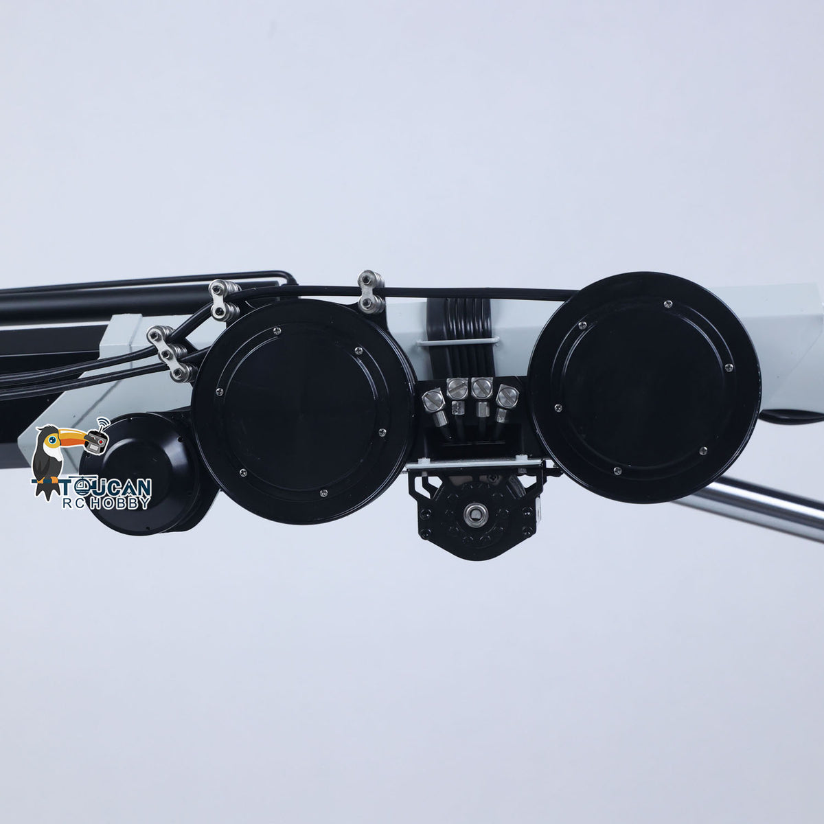 In Stock TOUCAN RC HOBBY 3363 Metal 1/14 2.4GHz Remote Control Tractor Truck Hydraulic Crane Fly Jib Arm 4151 AK 6*6 RC Agriculture Lorry Paladin PL18EV