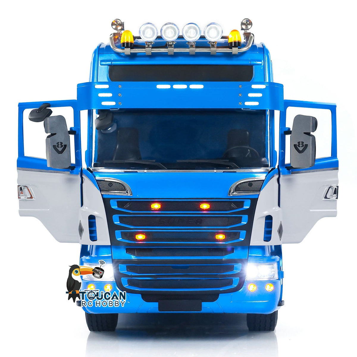 TOUCAN RC HOBBY 4X4 1/14  RC Tractor Truck DIY Customized Remote Control Car Metal Chassis