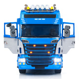 1/14 TOUCAN Painted RC Tractor Truck DIY Customized Remote Control Car 4X4 Metal Chassis Light Sound