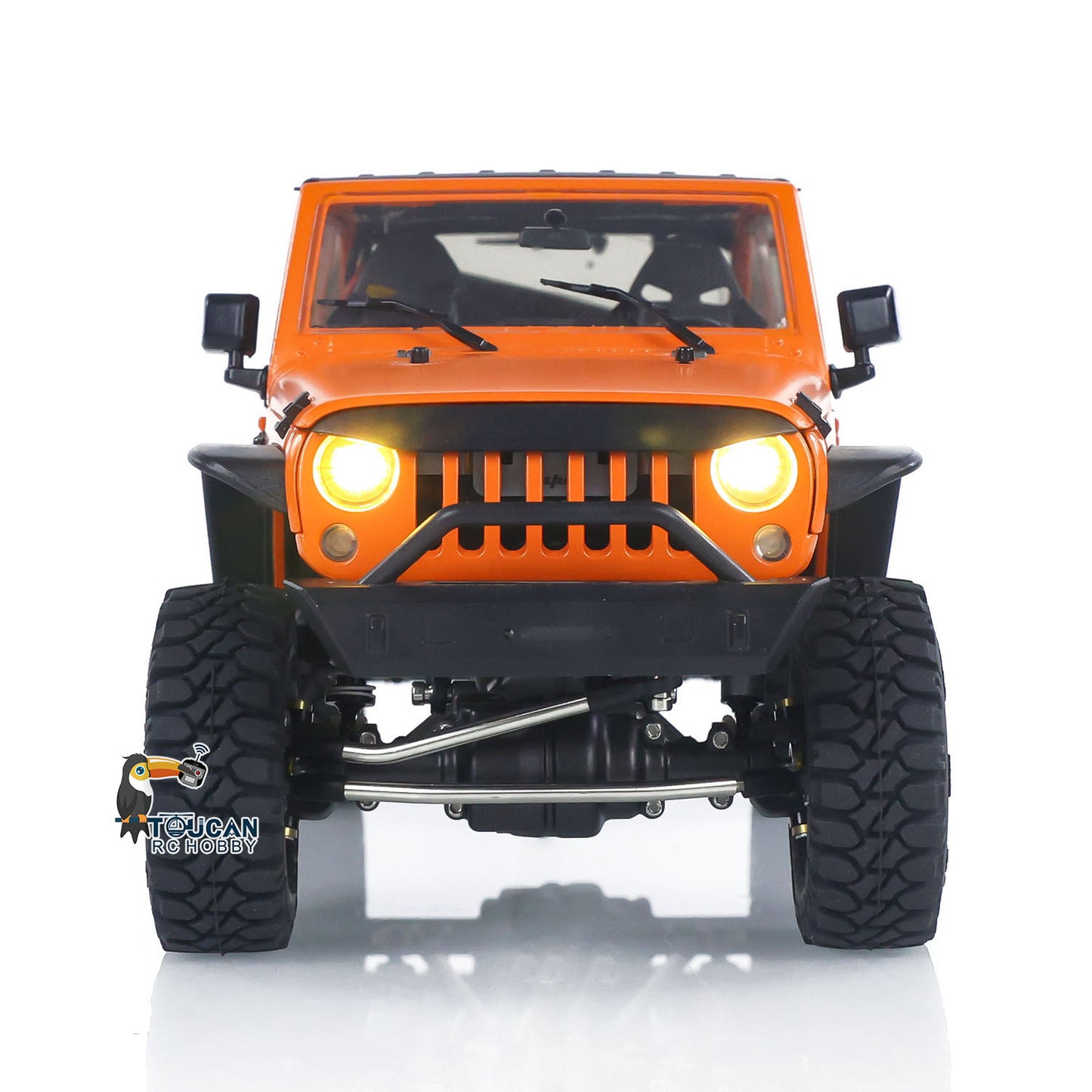 CAPO 1/18 RC Crawler Car CUB2 RTR Fernbedienung Geländewagen 2-Gang-Getriebe Flysky GT5 Radio Batterie Licht Sound