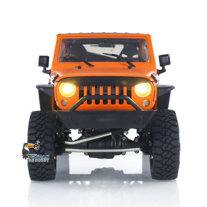 CAPO 1/18 RC Crawler Car CUB2 RTR Fernbedienung Geländewagen 2-Gang-Getriebe Flysky GT5 Radio Batterie Licht Sound