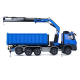 Toucanhobby 1/14 10*10 Metal RC Hydraulic Roll 0n Off Dumper 9-Way Reversing Valve Rear Axle Lifting for Model Enthusiasts