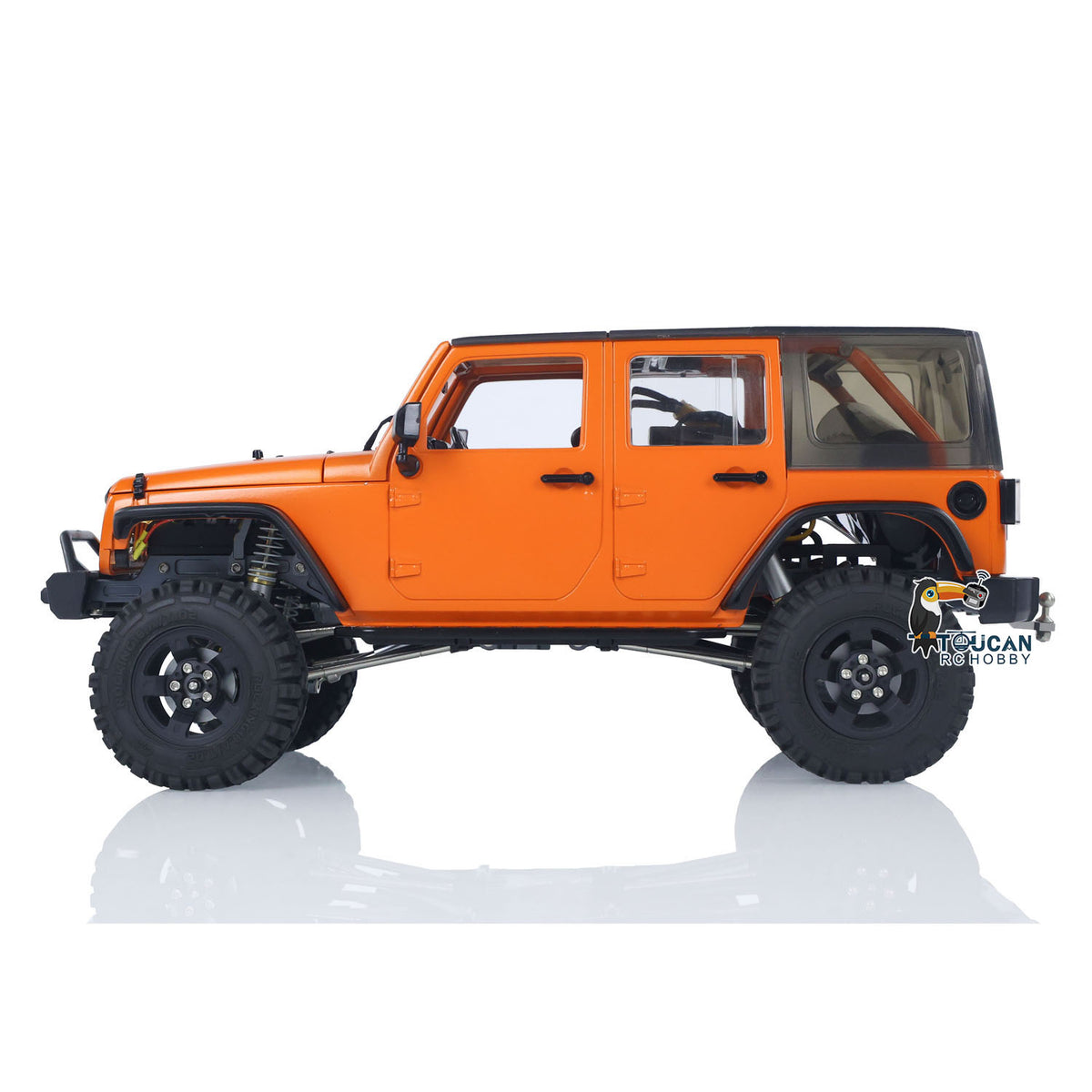 CAPO 1/18 RC Crawler Car CUB2 RTR Fernbedienung Geländewagen 2-Gang-Getriebe Flysky GT5 Radio Batterie Licht Sound