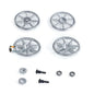 1Pair Metal Sprockets Driving Wheel Road Wheels Idler for HengLong 1/16 RC Battle Tank 3858 3859 German Panzer IV F F2 Military Armored Car Toy