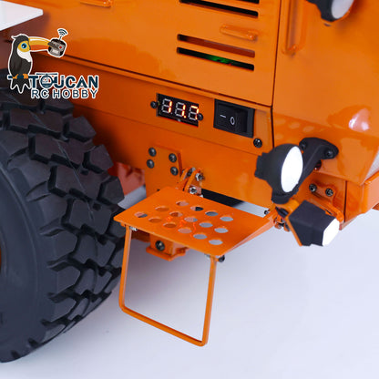 TOUCAN RC HOBBY JZM T150K Metal 1/12 RC Hydraulic Agricultural Tractors Truck Remote Control Vehicle 2-speed Transmission  3-way Reversing Valve