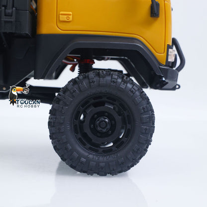 TOUCAN RC HOBBY Fast Free Shipping for EU Hobby Plus 1/18 Remote Control Off Road Car 6X6 RC Flatbed Truck 2Speed Gearbox Flysky ESC 280 Brushed Motor 6CH Radio RTR