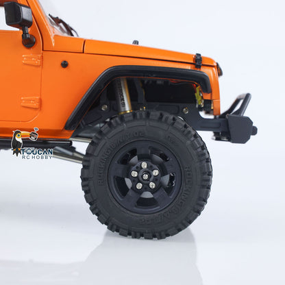 CAPO 1/18 RC Crawler Car CUB2 RTR Fernbedienung Geländewagen 2-Gang-Getriebe Flysky GT5 Radio Batterie Licht Sound