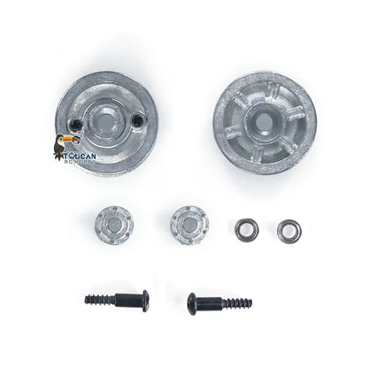 TOUCAN RC HOBBY Metal Idler Wheel Sprockets Driving Wheel for HengLong 1/16 RC Battle Tank 3869 3879 German Panther G Jadpanther Military Armored Toy