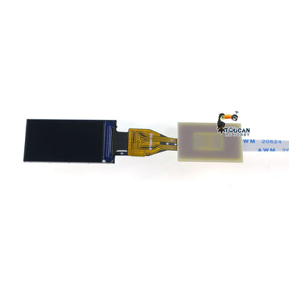Integriertes LCD-Kombiinstrument-Display für RC-Sattelzugmaschinen, hydraulische Muldenkipper, Raupenfahrzeuge, Geländefahrzeuge im DIY-Maßstab