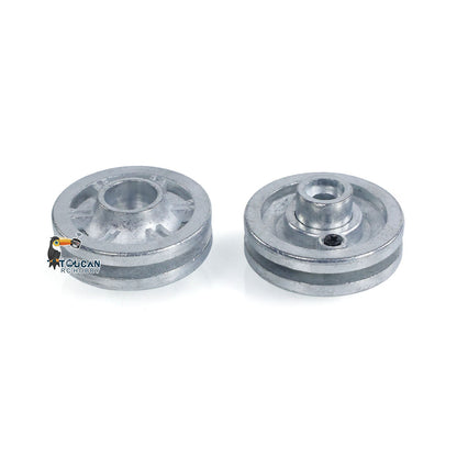 IN Stock 1Pair Metal Sprockets Road Wheels Driving Wheel Idlers for HengLong 1/16 RC Battle Tank 3869 3879 German Panther G Jadpanther Military Armored Car