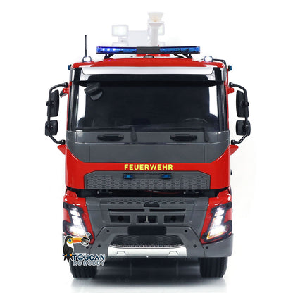 TOUCAN RC HOBBY 1/14 FMX 8*4 PS0003 RC Extinguisher Truck Remote Control Fire Fighting Vehicles Car Lights Sounds Ready to Run Model DIY