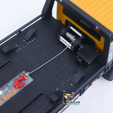 1/18 Remote Control Flatbed Truck 6*6 Electric RC Off Road Vehicle Model Metal Chassis Gear Light System Flysky Radio No Sounds