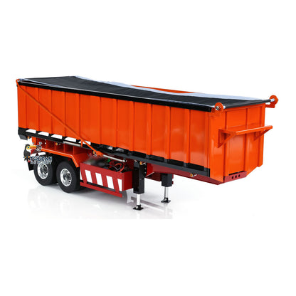 Metall 1/14 Skala Hydraulische Montiert Dump Trailer Elektrische Beine für TAMIYA RC Traktor Lkw Auto