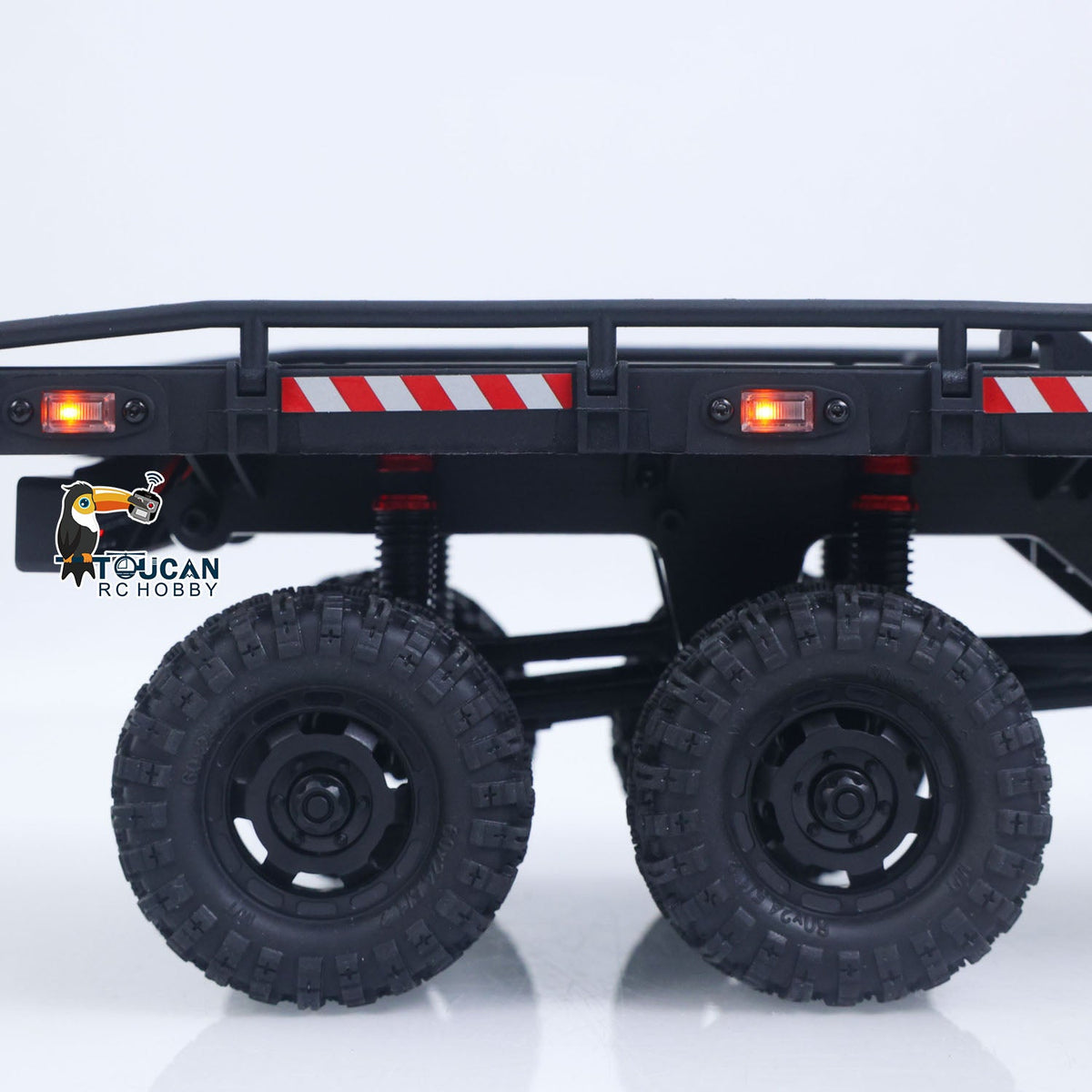 TOUCAN RC HOBBY Fast Free Shipping for EU Hobby Plus 1/18 Remote Control Off Road Car 6X6 RC Flatbed Truck 2Speed Gearbox Flysky ESC 280 Brushed Motor 6CH Radio RTR