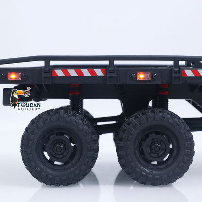 TOUCAN RC HOBBY Fast Free Shipping for EU Hobby Plus 1/18 Remote Control Off Road Car 6X6 RC Flatbed Truck 2Speed Gearbox Flysky ESC 280 Brushed Motor 6CH Radio RTR