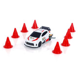 Hochgeschwindigkeits-2,4-G-Mini-RC-Driftauto 1/43 Rennfahrzeuge Gyroskop 4WD Ready to Go Mini-Auto-Spielzeug Radio Batterie Lichter Modell